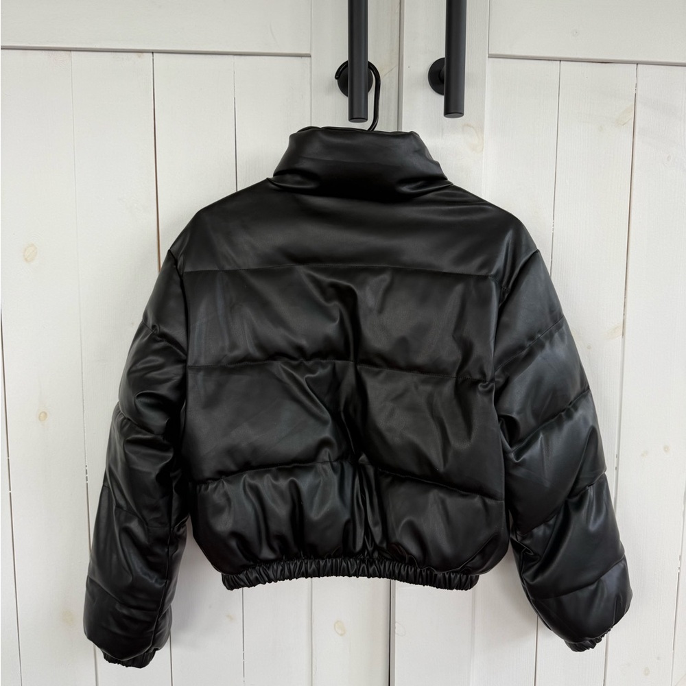 Black Puffer Jacket - Picture 3 of 3